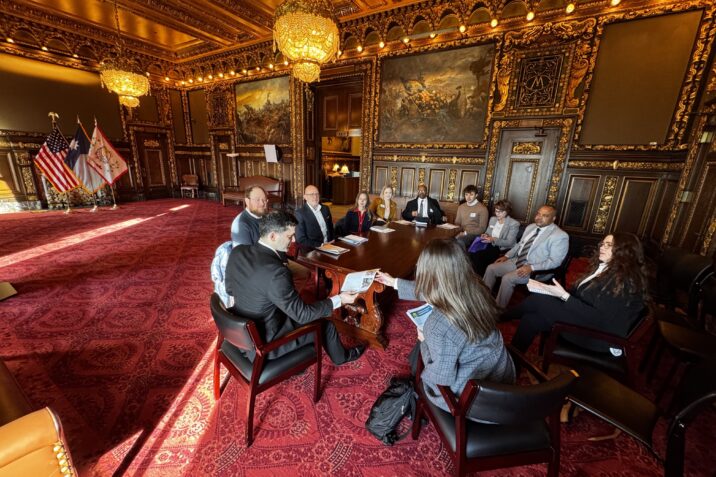 MN CDFI advocates meeting with the Minnesota Governor's Office