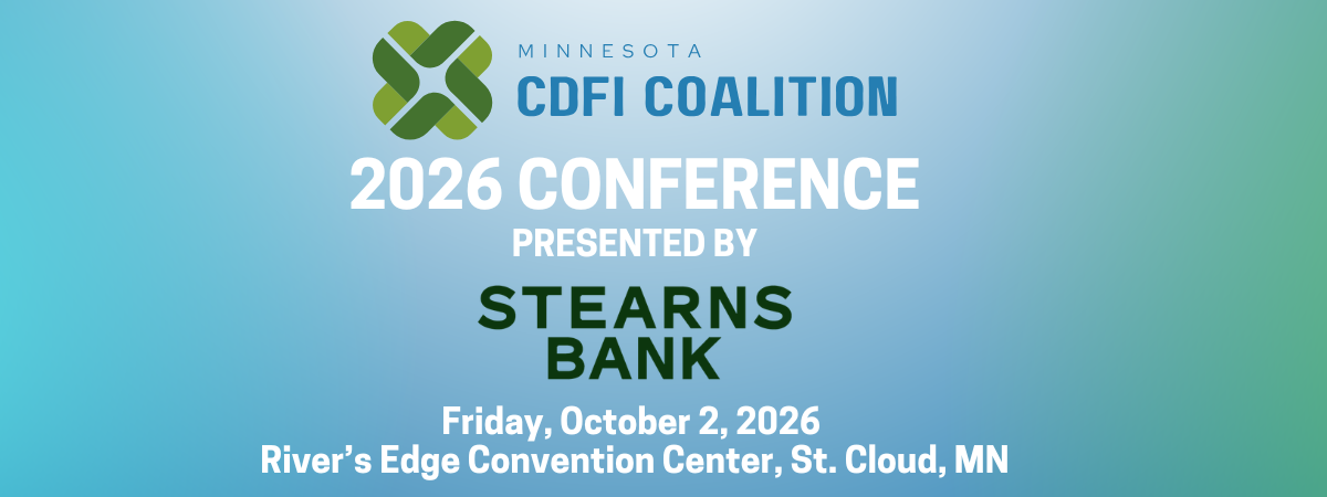 Minnesota CDFI Coalition 2026 Conference Presented by Stearns Bank